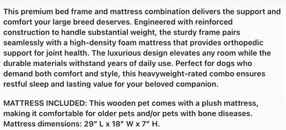 Bed Frame + Matress Combo