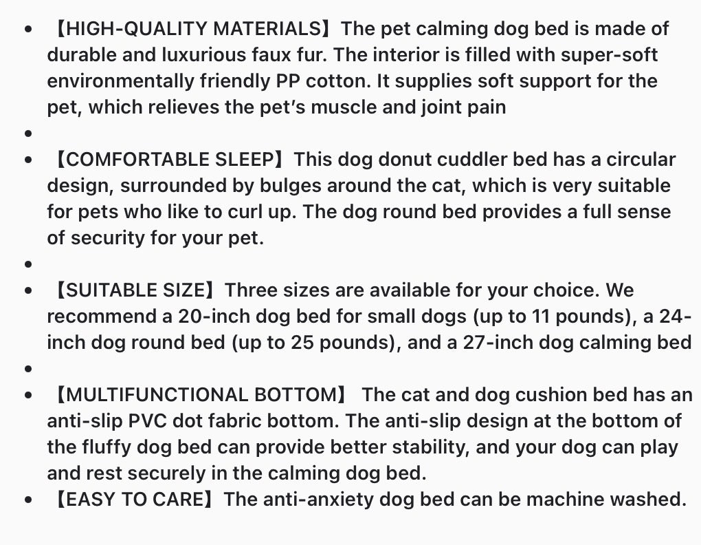 Anti-Anxiety Relaxing Bed